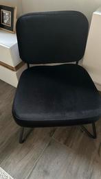 Te koop zwart zeteltje, Huis en Inrichting, Fauteuils, Ophalen, Nieuw, 75 tot 100 cm, Modern chic