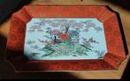 Vintage plateau van Japans porselein., Antiek en Kunst, Ophalen of Verzenden
