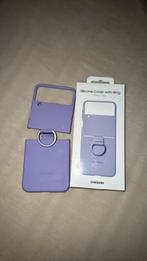 Samsung case samsung galaxy z flip 4 purple, Telecommunicatie, Mobiele telefoons | Toebehoren en Onderdelen, Samsung, Ophalen of Verzenden