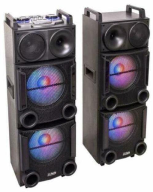 PARTY-BOX412 Geluidsysteem USB, SD, Bluetooth 1200 Watt, Audio, Tv en Foto, Karaoke-apparatuur, Nieuw, Luidspreker(s), Ophalen of Verzenden