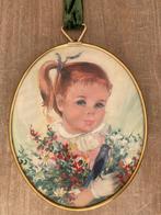 kader met kind, Antiek en Kunst, Curiosa en Brocante, Ophalen of Verzenden