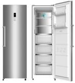 Diepvriezers INOX Nofrost Hoogte 1,85m Breed 60 cm, Elektronische apparatuur, Vriezers en Diepvrieskisten, Nieuw, 60 tot 90 cm