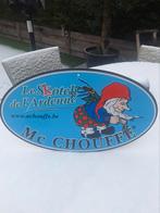 Panneau publicitaire Mc Chouffe, Enlèvement ou Envoi, Comme neuf, Panneau, Plaque ou Plaquette publicitaire