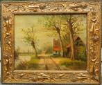 Ferdinand Pauwels 1830 schilderij op paneel, Ophalen of Verzenden