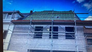 scaffom stelling te huur, Enlèvement