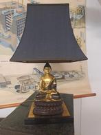 Retro lamp met buddha beeld, Antiek en Kunst, Antiek | Verlichting, Ophalen of Verzenden