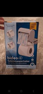 Bideo Toiletpapierhouder met bevochtigingsfunctie, Ophalen of Verzenden, Nieuw