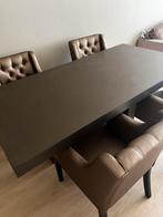 Eettafel + stoelen, Huis en Inrichting, Complete eetkamers, Ophalen, Gebruikt, 4 tot 6 stoelen
