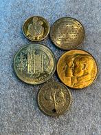 Medailles/Penningen Usa België Brasil, Postzegels en Munten, Ophalen of Verzenden, Overige landen