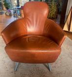 Lederen zetel, Huis en Inrichting, Fauteuils, Ophalen, Gebruikt