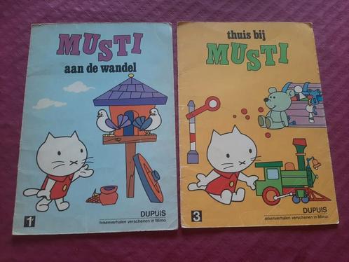 2 vintage Musti-boekjes – Dupuis (jaren '70), Boeken, Kinderboeken | Baby's en Peuters, Gelezen, Ophalen of Verzenden