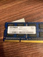 Laptopgeheugen elpida 2gb, Enlèvement ou Envoi, Laptop