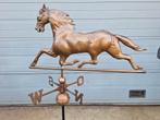 koperen windwijzer met paard of haan, Tuin en Terras, Windwijzers en Windmolens, Ophalen, Nieuw