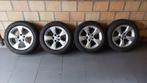 Set winterbanden 205/60/R16, Ophalen, Gebruikt, 16 inch, Banden en Velgen
