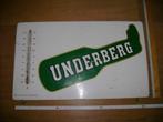 reclamebord UNDERBERG, Verzamelen, Ophalen of Verzenden, Gebruikt, Reclamebord