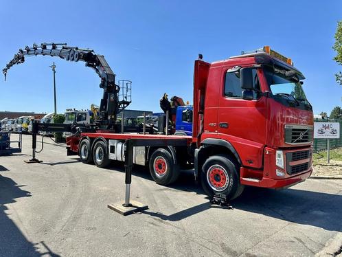 Volvo FH 460 8X4 +(27m!) CRANE HIAB 700 E-6 HIPRO + FLYJIB 1, Auto's, Vrachtwagens, Bedrijf, ABS, Elektrische ramen, Trekhaak