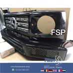 W464 G KLASSE AMG VOORBUMPER ZWART origineel Mercedes AMG 63, Gebruikt, -, Voor, Ophalen of Verzenden