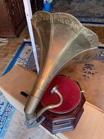 Oude Grammofoon. Circa 1900., Musique & Instruments, Instruments à vent | Cors, Enlèvement, Utilisé