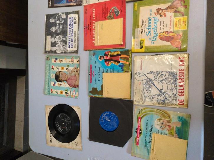 Singles met allerlei sprookjes, Cd's en Dvd's, Vinyl Singles, Gebruikt, Ophalen