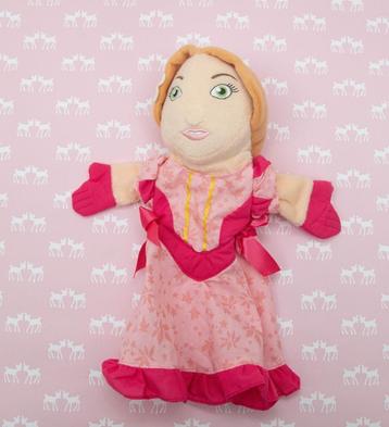 Efteling Sprookjesbos handpop knuffel Assepoester, Enlèvement ou Envoi, Comme neuf, Autres types