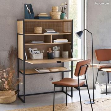 Inklapbare bureau rotan / la redoute beschikbaar voor biedingen