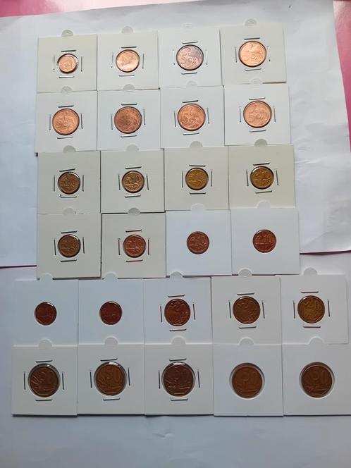 Mooie muntjes Zuid afrika., Postzegels en Munten, Munten | Nederland, 5 cent, Ophalen of Verzenden