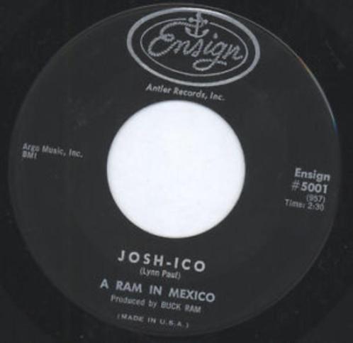 A Ram In Mexico ‎– Josh - Ico " Popcorn ", Cd's en Dvd's, Vinyl Singles, Zo goed als nieuw, Single, Pop, 7 inch, Ophalen of Verzenden