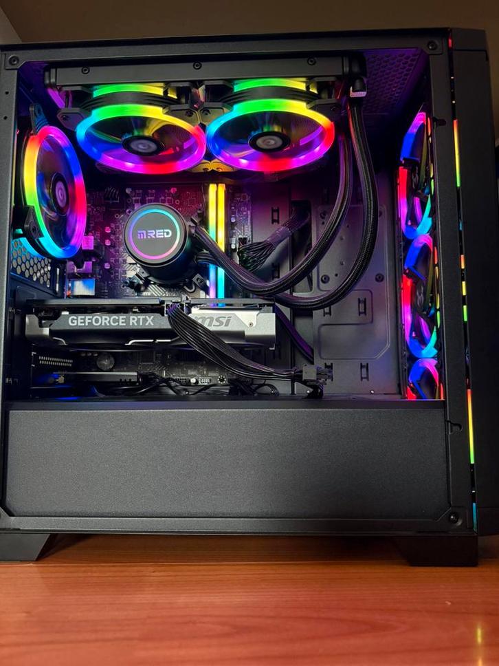 RTX 5060ti gaming-pc, Computers en Software, Desktop Pc's, Zo goed als nieuw, SSD, Gaming, Ophalen