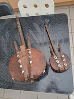 Snaar instrument muziek West Afrika hout 48 of 73 cm, kora, Enlèvement ou Envoi