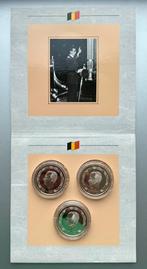 FDC 3x 500 francs 1991 Baudouin Belgique argent, Timbres & Monnaies, Monnaies | Belgique, Enlèvement ou Envoi, Argent, Argent
