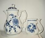Zwiebelmuster koffiepot en melkkan, Antiek en Kunst, Ophalen of Verzenden