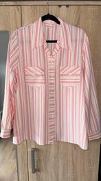 Blouse roos-wit gestreept van Neu Mode - maat large, Ophalen of Verzenden, Zo goed als nieuw, Wit