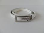 Gucci riem. Wit., Kleding | Dames, Riemen en Ceinturen, Minder dan 3 cm, 90 tot 100 cm, Ophalen of Verzenden, Wit