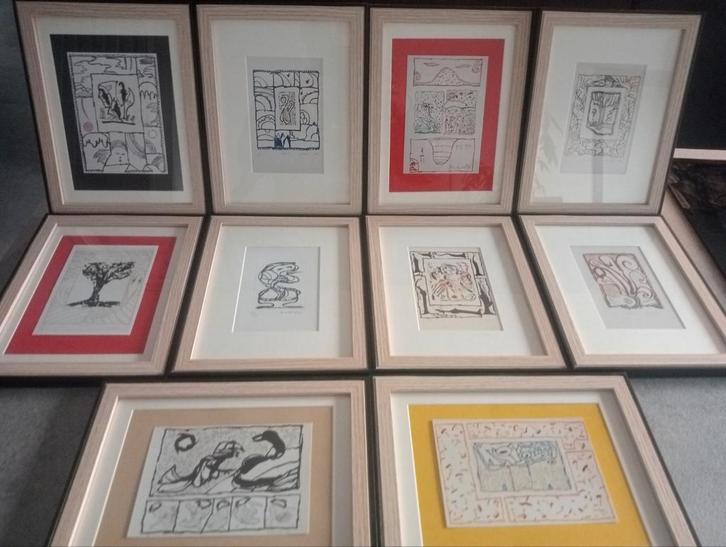 ALECHINSKY, Antiek en Kunst, Kunst | Litho's en Zeefdrukken, Ophalen