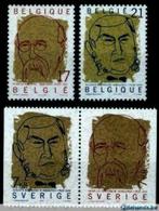 Belgie/Zweden 1999 - Yvert/OBP 2838-2839 - Nobelprijzen (PF), Postzegels en Munten, Postzegels | Europa | België, Verzenden, Postfris