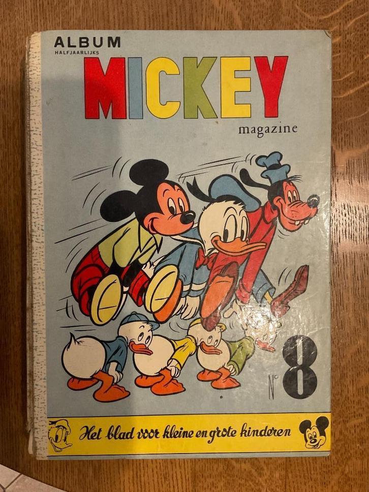 Verzamelalbum Mickey Magazine nr 8 - 50s, Verzamelen, Disney, Verzenden