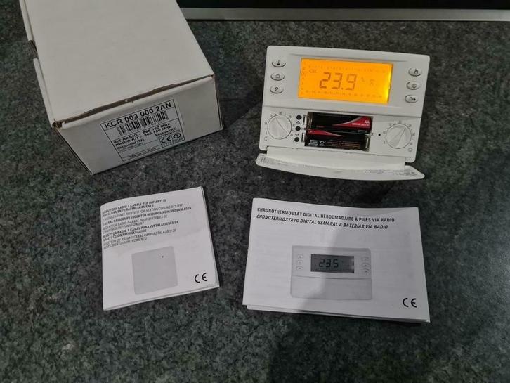 Draadloze thermostaat Seitron voor pelletkachel, Huis en Inrichting, Kachels, Zo goed als nieuw, Vrijstaand, Pelletkachel, Overige brandstoffen