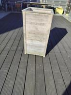 Bloembak hout - 90 cm hoog, Tuin en Terras, Ophalen, Nieuw, Hout, Tuin