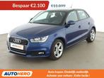 Audi A1 1.4 TFSI Sport (bj 2016), Auto's, Voorwielaandrijving, 118 g/km, Stof, Zwart
