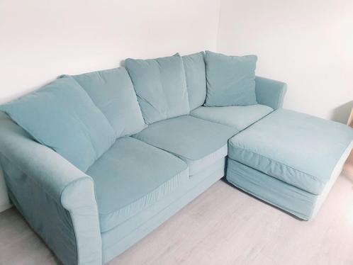 Canapé ikea menthe, Huis en Inrichting, Zetels | Zetels, Zo goed als nieuw, Driepersoons, 200 tot 250 cm, Minder dan 75 cm, Stof