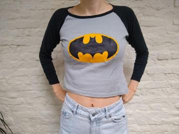 Vintage Y2K Batman crop top