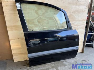 OPEL ZAFIRA A Zwart Z20R rechts Voor deur portier 1998-2005 beschikbaar voor biedingen