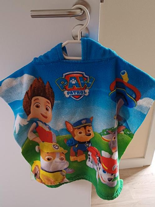 Cape de bain Pat Patrouille, TU, Kinderen en Baby's, Overige Kinderen en Baby's, Zo goed als nieuw, Ophalen of Verzenden