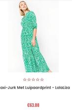 Lola Liza, jurk panterprint, groen, 40, Kleding | Dames, Maat 38/40 (M), Lola & Liza, Ophalen of Verzenden, Zo goed als nieuw