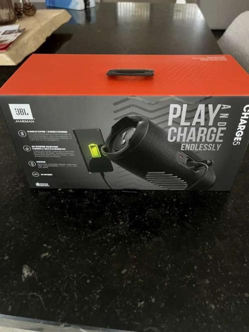 JBL charge 5 bluetooth 2 weg speaker, nieuw., TV, Hi-fi & Vidéo, Enceintes, Neuf, Haut-parleurs Frontaux, Arrière ou Stéréo, Moins de 60 watts