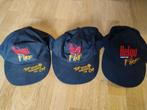 3 petten Torhout-Werchter 1996-1997, Verzamelen, Ophalen, Gebruikt, Kleding
