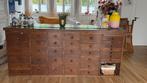Prachtige authentieke apothekerskast l 220cm B 80 cm H 95cm, Ophalen, 200 cm of meer, Zo goed als nieuw, 75 tot 100 cm