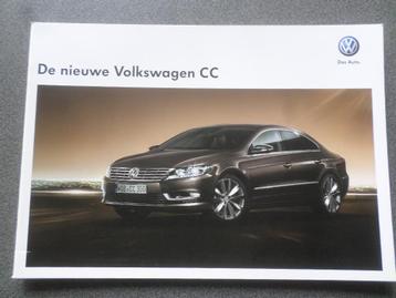 Brochure de la Volkswagen VW Passat CC 09-2012