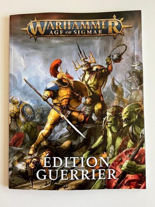 Livre Warhammer 40,000 Age of Sigmar Édition Guerrier, Hobby & Loisirs créatifs, Wargaming, Comme neuf, Warhammer, Enlèvement ou Envoi