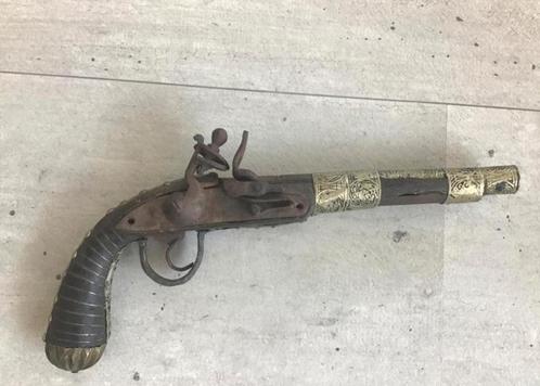 Pistolet à silex ottoman antique (1750-1795), Collections, Objets militaires | Général, Enlèvement ou Envoi